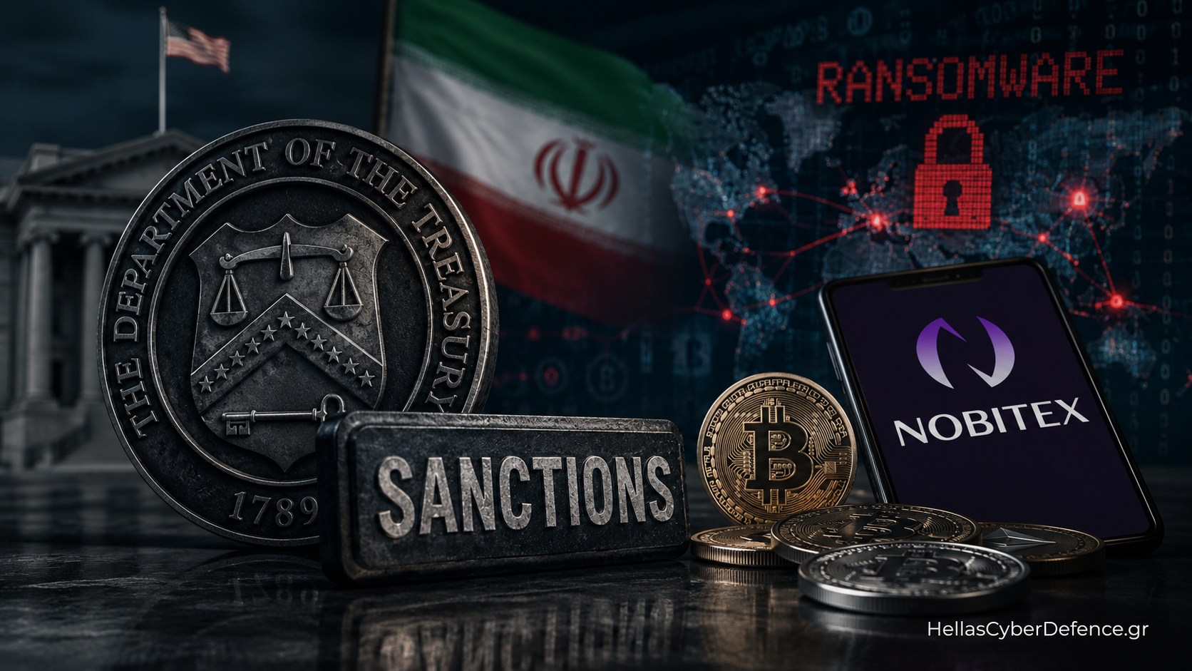 ΗΠΑ επιβάλλουν κυρώσεις στο Nobitex: Το μεγαλύτερο ιρανικό crypto exchange στο επίκεντρο ransomware χρηματοδότησης