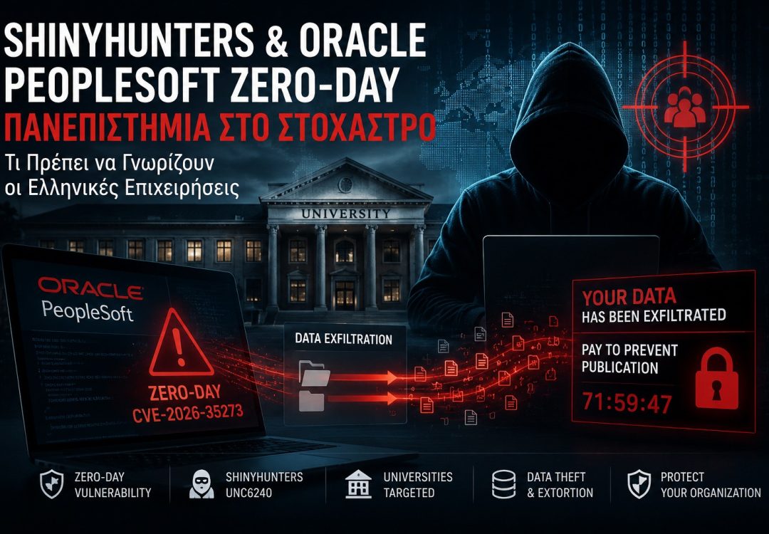ShinyHunters & Oracle PeopleSoft Zero-Day: Πανεπιστήμια στο Στόχαστρο — Τι Πρέπει να Γνωρίζουν οι Ελληνικές Επιχειρήσεις
