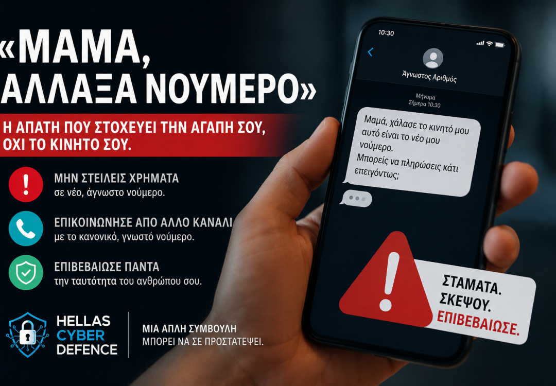«Μαμά, άλλαξα νούμερο»: Πώς λειτουργεί η απάτη και πώς προστατεύεσαι